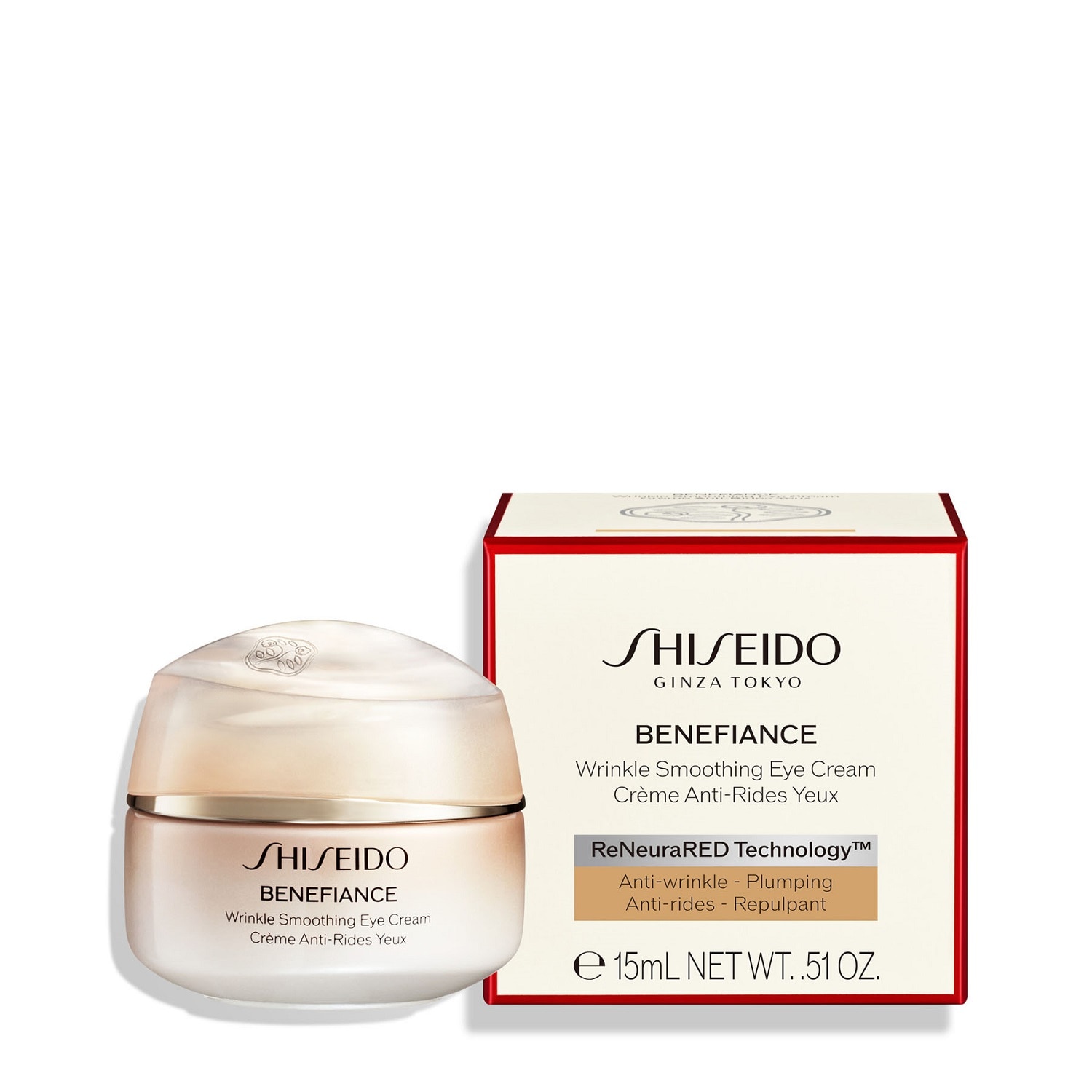 BENEFIANCE EYE WRINKLE SMOOTHING CREAM (CREMA ANTIENVEJECIMIENTO PARA CONTORNO DE OJOS)